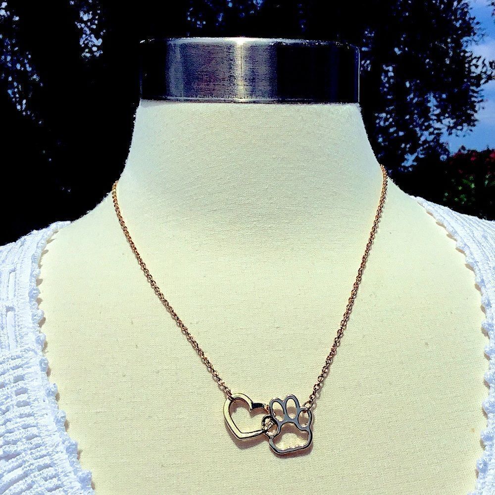 DOG LOVERS NECKLACE MY PET IN MY HEART ❤️ NECKLACE - Picture 6 of 7